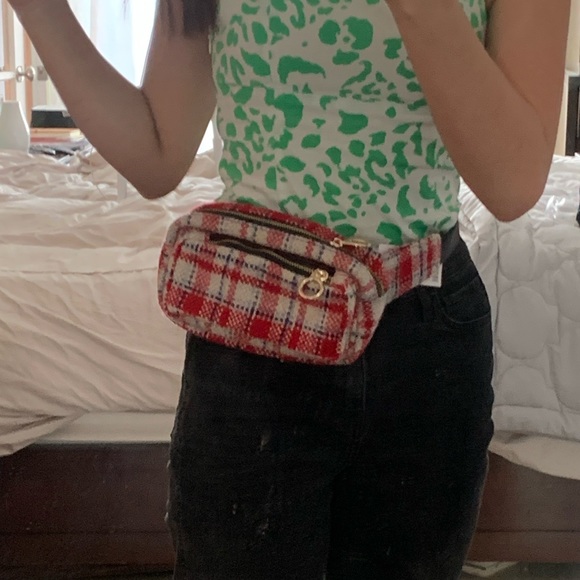 Urban Outfitters Handbags - Urban Outfitters Plaid Fanny Pack